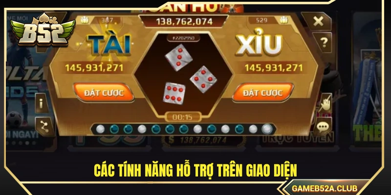 Những tính năng hỗ trợ trên giao diện